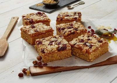 Caramel and Cranberry Flapjack Collection