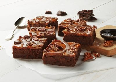 Toffee Pecan Drizzle Brownie Collection