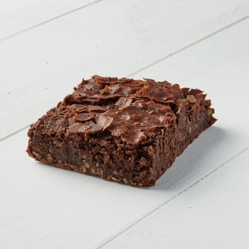 vegan chewy chocolate brownie