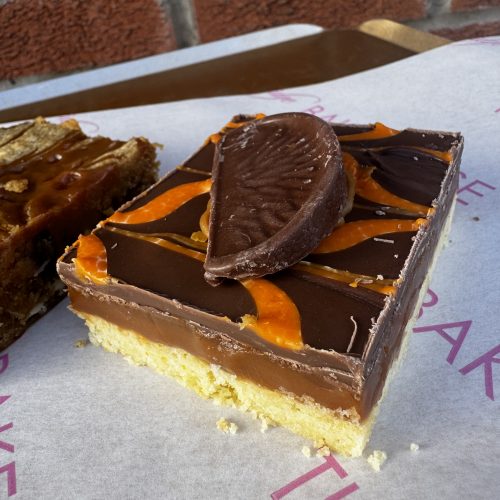 Chocolate Orange Billionaire Shortbread