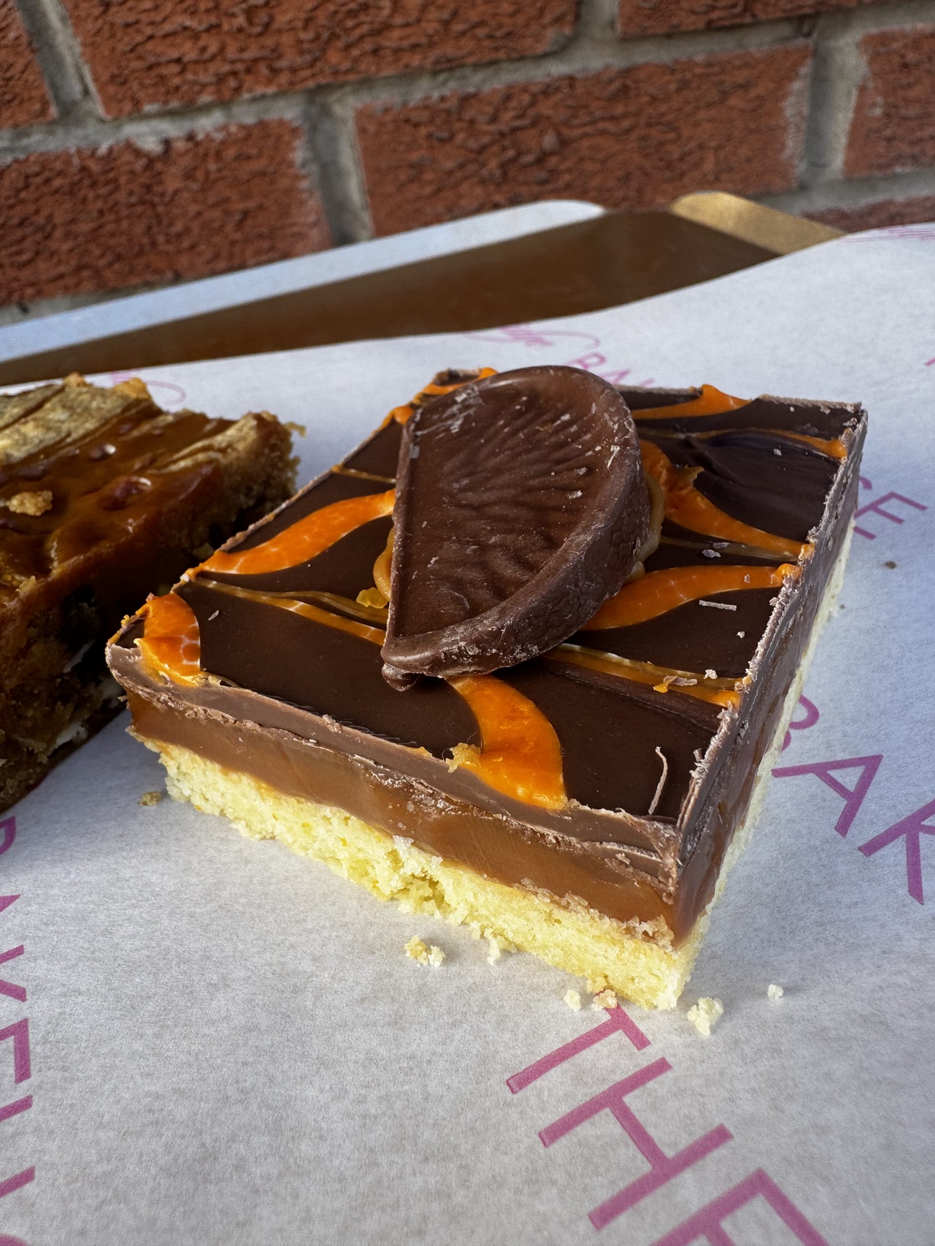 Chocolate Orange Billionaire Shortbread Chocolate Orange Billionaire Shortbread